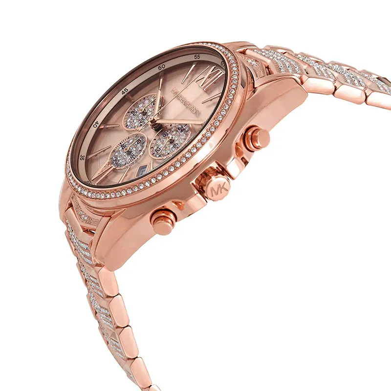 Michael Kors Whitney Rose Gold-Tone Ladies Watch- MK6730